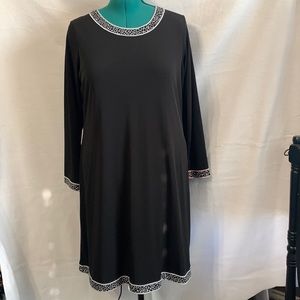 Micheal Kors giraffe trimmed dress